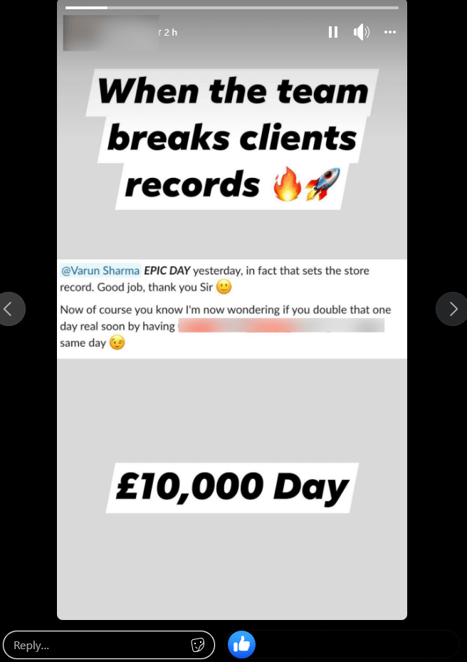 Testimonial 1 - Click to enlarge